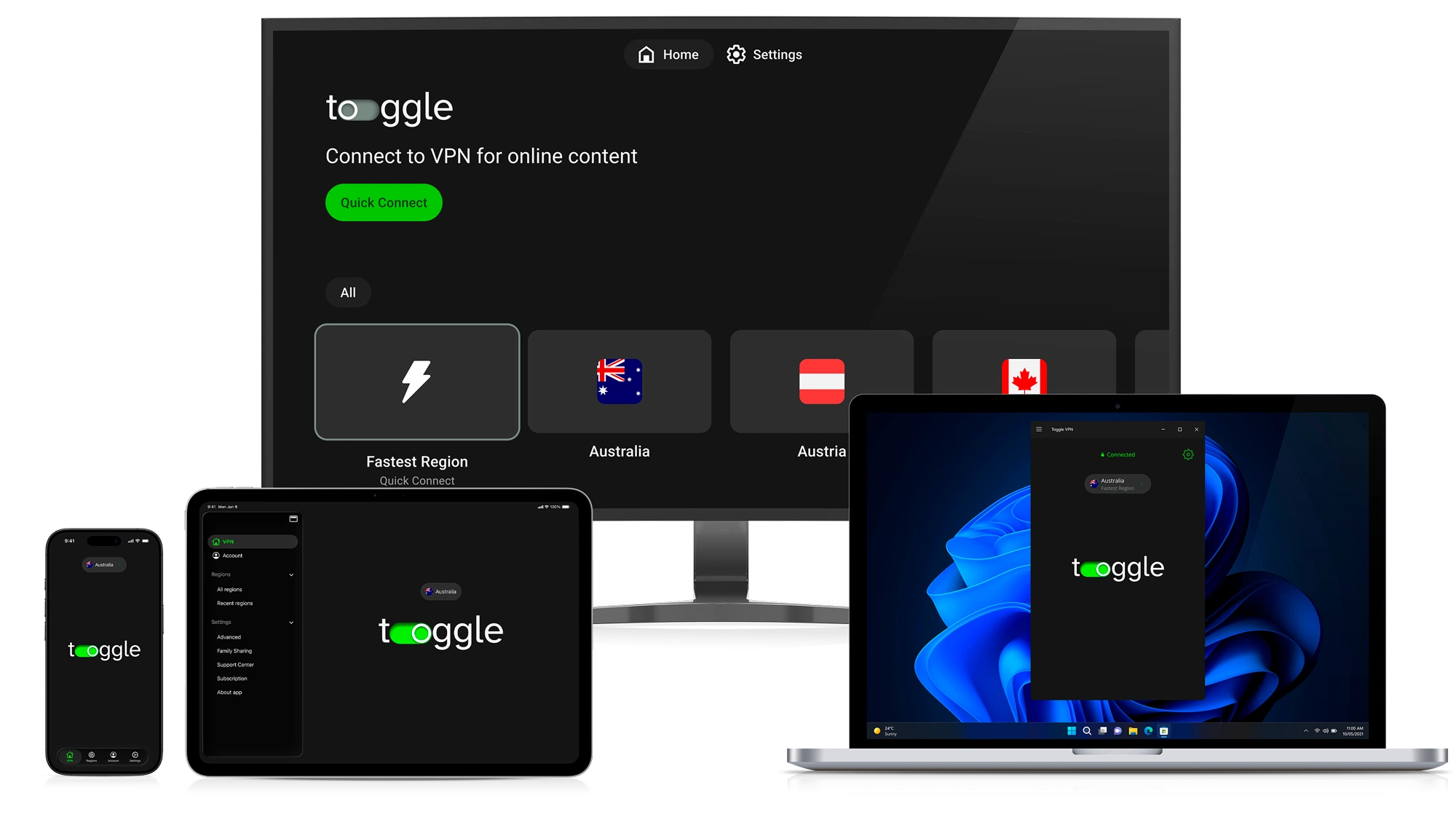 vpn optimized for multiple devices