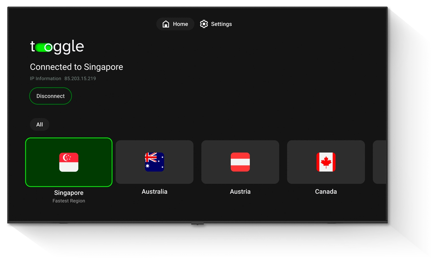 vpn for android tv
